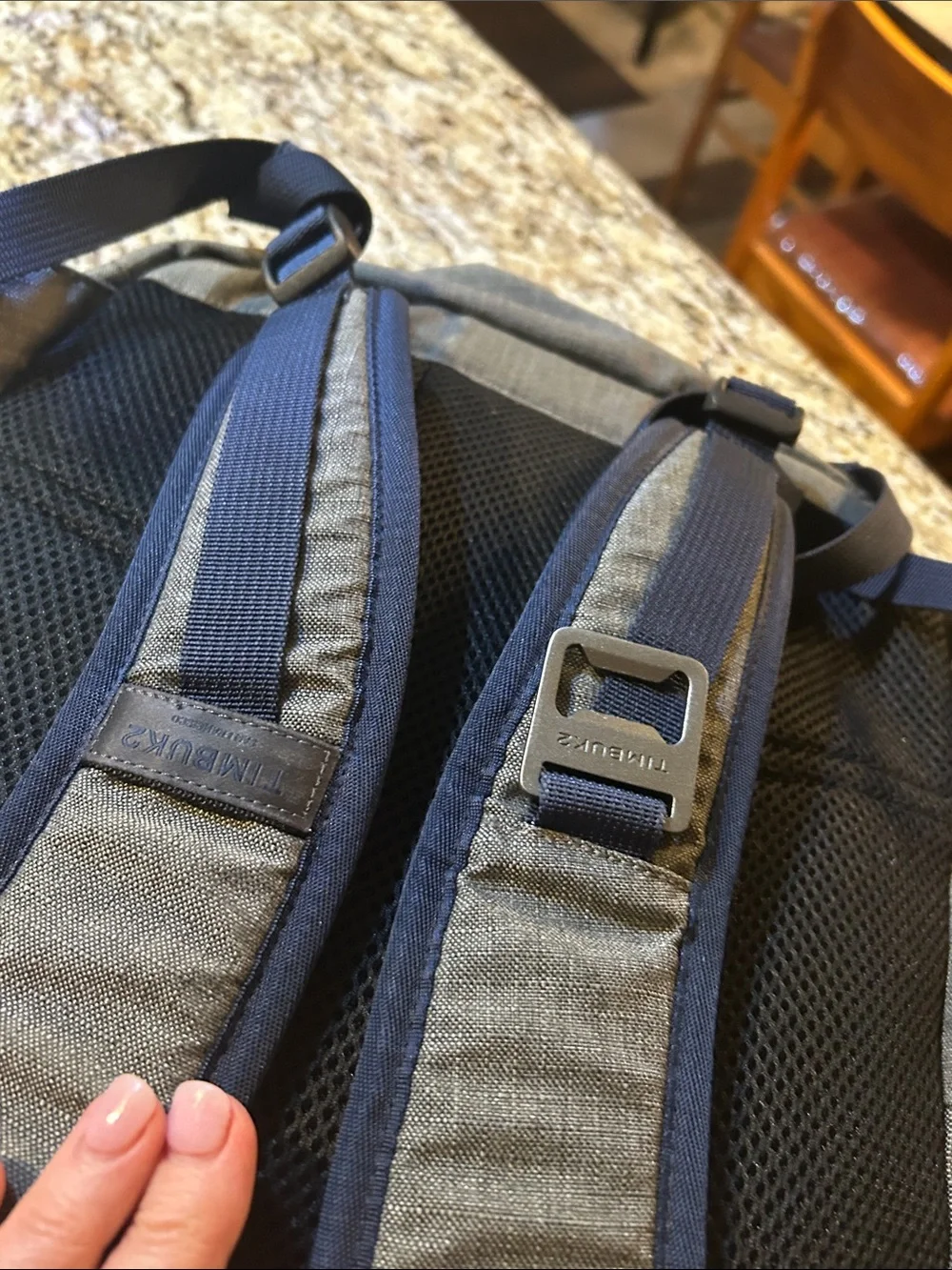 Gray Men's Timbuk2 Division Laptop Backpack, a versatile bag for travel